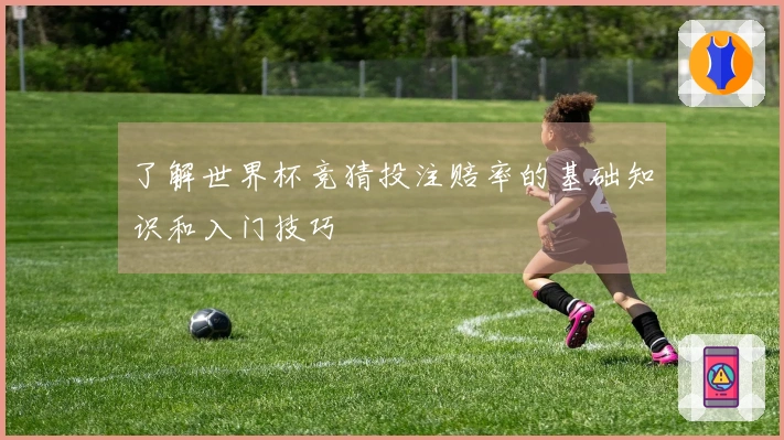 了解世界杯竞猜投注赔率的基础知识和入门技巧